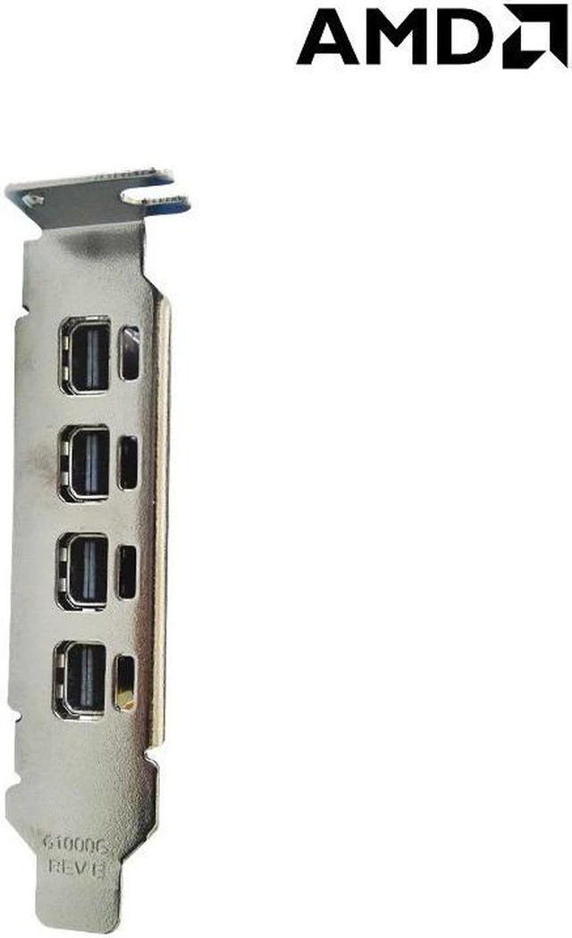 Alt view image 2 of 5 - ASUS AMD FirePro W4300 100-505973 4GB 128-bit GDDR5 PCI Express 3.0 x16 Low-profile design fits SFF and full-size ATX chassis Workstation Video Card