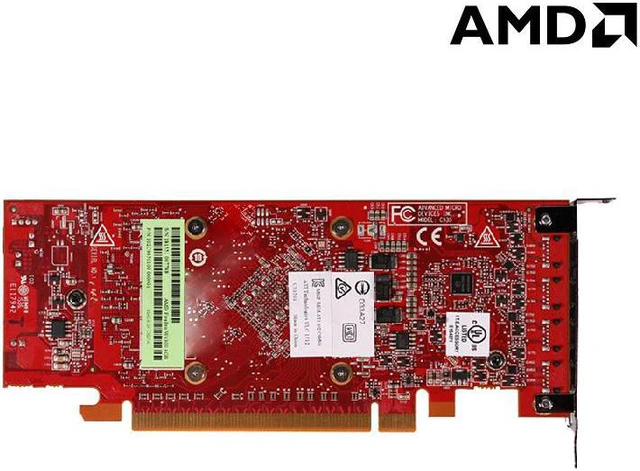 Alt view image 5 of 5 - ASUS AMD FirePro W4300 100-505973 4GB 128-bit GDDR5 PCI Express 3.0 x16 Low-profile design fits SFF and full-size ATX chassis Workstation Video Card