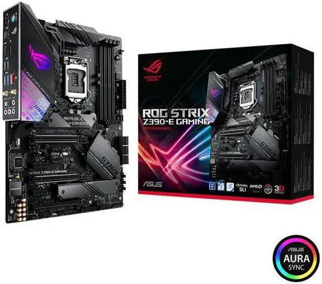 Main image of ASUS ROG Strix Z390-E Gaming Intel Z390 SATA 6Gb/s LGA 1151 (300 Series)  ATX Intel Motherboard