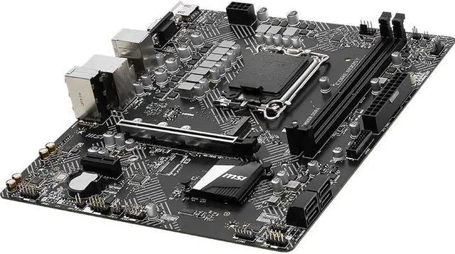 Alt view image 4 of 5 - MSI B660M BOMMER DDR4 Micro ATX Motherboard, INTEL B660/LGA 1700 12th Gen Motherboard, SATA  PCIe 4.0 DDR4 4000, Micro ATX Intel Motherboard