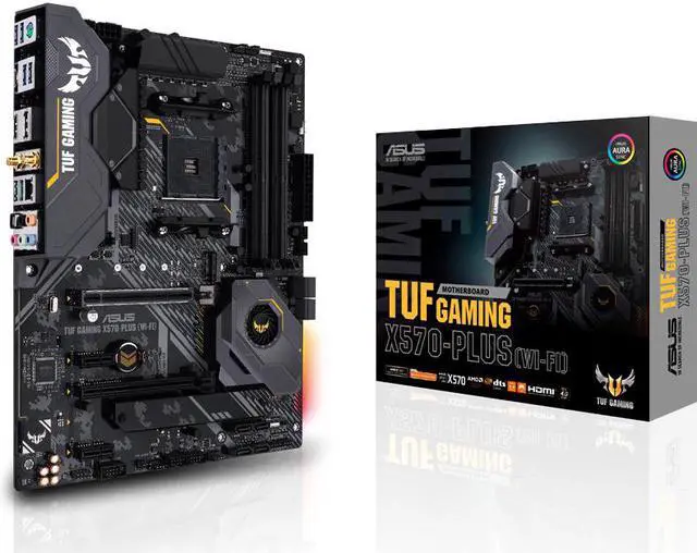 Alt view image 7 of 7 - AMD Ryzen 9 5900X Desktop Processor 12-core 24-Thread Up to 4.8GHz Socket AM4 And ASUS TUF GAMING X570-PLUS (WI-FI), AMD CPU and ASUS Motherboard Bundle,CPU Motherboard Bundle