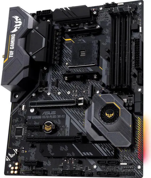 Alt view image 4 of 7 - AMD Ryzen 9 5900X Desktop Processor 12-core 24-Thread Up to 4.8GHz Socket AM4 And ASUS TUF GAMING X570-PLUS (WI-FI), AMD CPU and ASUS Motherboard Bundle,CPU Motherboard Bundle