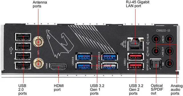 Alt view image 5 of 6 - GIGABYTE X570 AORUS ELITE WIFI AM4 AMD X570 SATA 6Gb/s USB 3.0 ATX AMD Motherboard(International Version No Warranty)