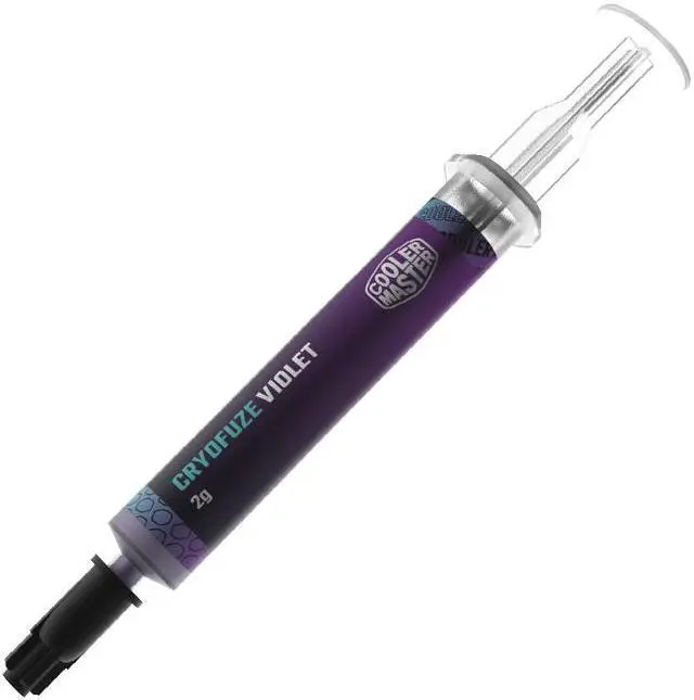 Alt view image 4 of 4 - CoolerMaster CRYOFUZE VIOLET CF12.6 Nano Thermal Paste(CPU Thermal paste / Thermal conductivity up to 12.6W/mk / Laptop Thermal paste/ 0.7ml) , MGY-NOSG-N07M-R1,Thermal Paste with Scraper, 2 Packs