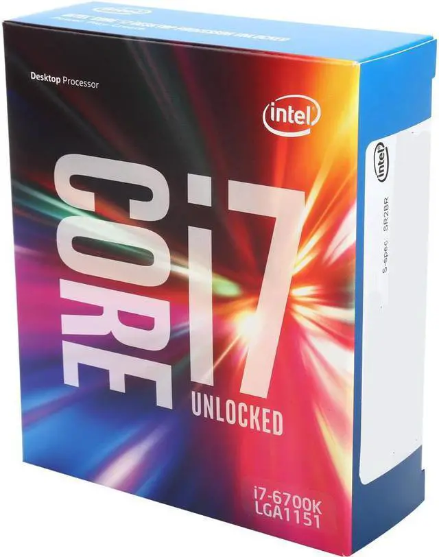 Alt view image 3 of 7 - Intel Core i7-6700K Skylake Desktop Processor, i7 6th Gen 8M Skylake Quad-Core(4 Core) up to 4.2 GHz LGA 1151 91W BX80662I76700K Desktop Processor Intel HD Graphics 530
