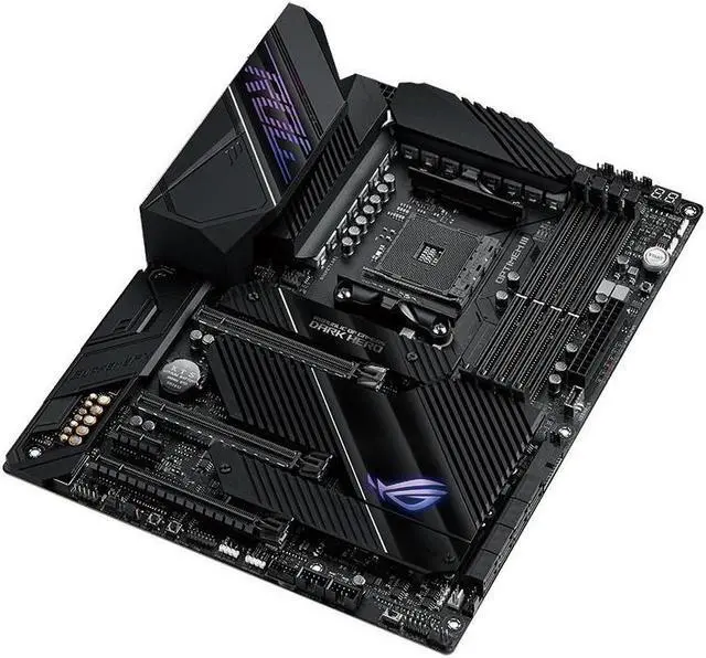 Alt view image 5 of 7 - ASUS ROG Crosshair VIII Dark Hero AM4 AMD X570S SATA 6Gb/s ATX AMD Motherboard and AMD Ryzen 7 5800X - Ryzen 7 5000 Series 8-Core 3.8 GHz Socket AM4 105W Desktop Processor, CPU and Motherboard COMBO