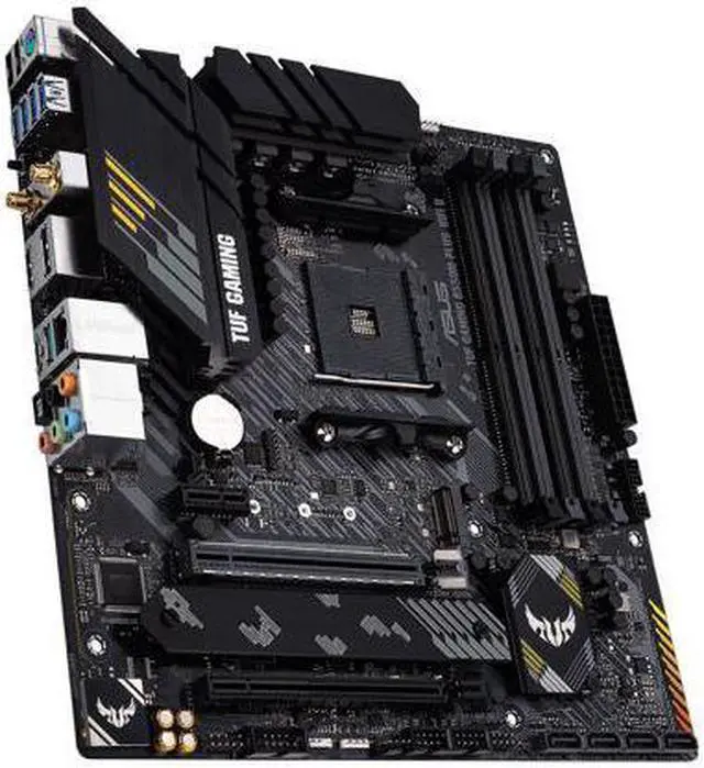 Alt view image 6 of 6 - ASUS TUF GAMING B550M-PLUS WIFI II AM4 AMD B550 SATA 6Gb/s Micro ATX AMD Motherboard and AMD Ryzen 7 5800X3D - Ryzen 7 5000 Series 8-Core 3.4 GHz Socket AM4 105W Desktop Processor