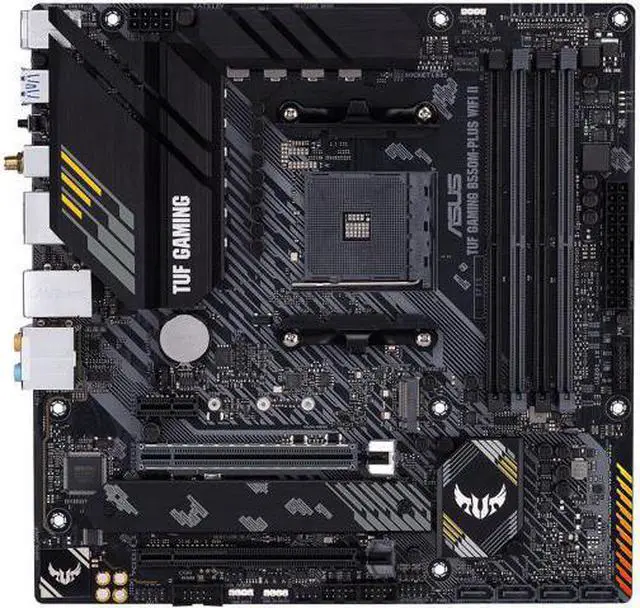 Alt view image 5 of 6 - ASUS TUF GAMING B550M-PLUS WIFI II AM4 AMD B550 SATA 6Gb/s Micro ATX AMD Motherboard and AMD Ryzen 7 5800X3D - Ryzen 7 5000 Series 8-Core 3.4 GHz Socket AM4 105W Desktop Processor