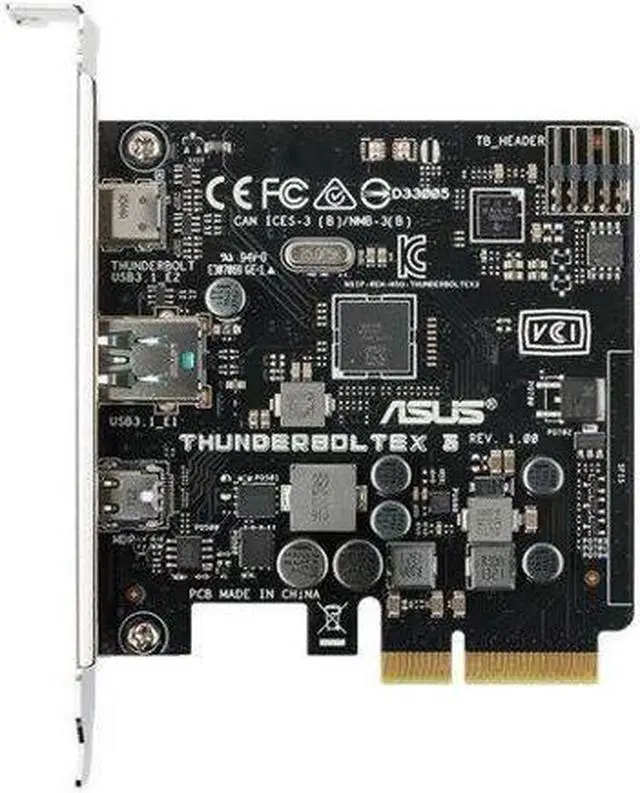ASUS THUNDERBOLTEX 3-TR 拡張カード ASUS ThunderboltEX 3-TR Expansion Card for Z490 (Intel 10th