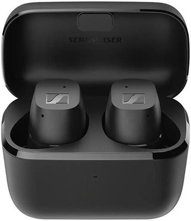 Alt view image 2 of 4 - Sennheiser CX True Wireless In-Ear Noise-Cancelling Earbuds - Black
