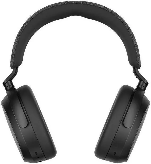 Alt view image 3 of 18 - Sennheiser Black MOMENTUM 4 Black Circumaural Headphone