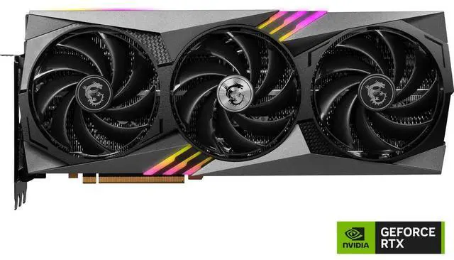 Alt view image 3 of 5 - MSI Gaming (MSI) GeForce RTX 4090 24GB GDDR6X PCI Express 4.0 Video Card RTX 4090 GAMING X TRIO 24G