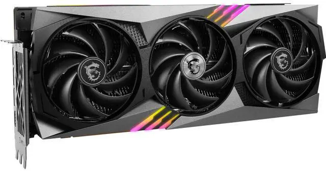 Alt view image 4 of 5 - MSI Gaming (MSI) GeForce RTX 4090 24GB GDDR6X PCI Express 4.0 Video Card RTX 4090 GAMING X TRIO 24G