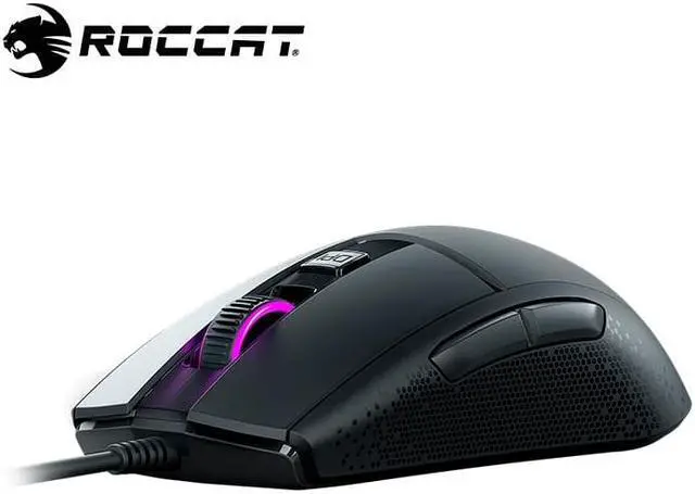 Alt view image 3 of 6 - Roccat Burst Core Extreme Lightweight Optical Core Gaming Mouse - Black