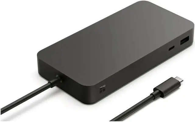 Alt view image 4 of 20 - Microsoft Surface Thunderbolt 4 Docking Station - Black (T8H-00001)