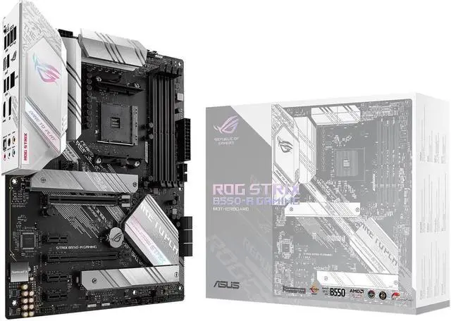 Alt view image 2 of 5 - ASUS ROG STRIX B550-A GAMING AM4 AMD B550 SATA 6Gb/s ATX AMD Motherboard and AMD Ryzen 5 5600 - Ryzen 5 5000 Series Vermeer (Zen 3) 6-Core 3.5 GHz Socket AM4 65W,AMD Motherboard CPU Combo