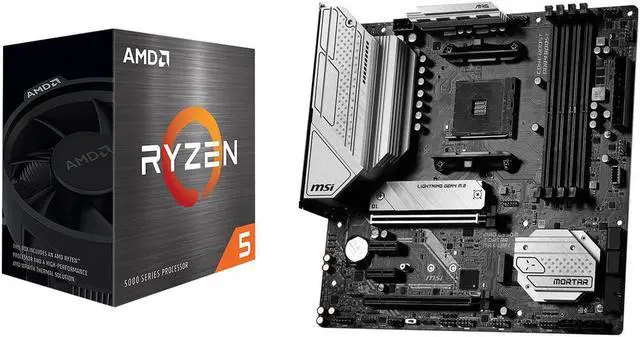 マザーボード MAG B550M MORTAR MAX WIFI +RYZEN 7 5700X MSI MAG B550M MORTAR MAX WIFI Micro ATX Motherboard, MSI AM4