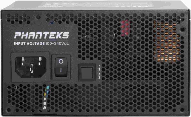 Alt view image 2 of 7 - Phanteks AMP GH 1000W 80 PLUS Platinum - Black, ATX 3.0 Power Supply, 12VHPWR Included, Supports 4090 Series Graphics Cards, Fully Modular, Hybrid Mode, Silent fan (PH-P1000GH_BK01)