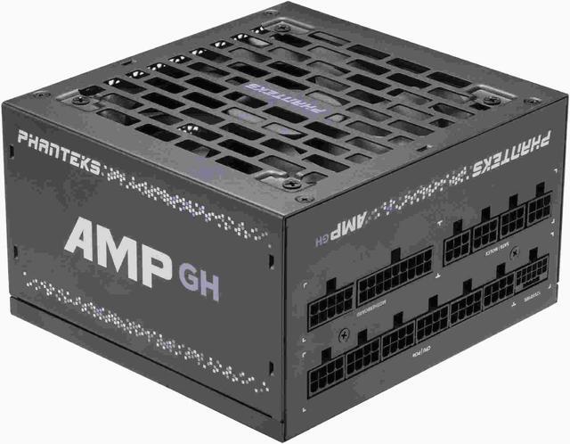 Alt view image 4 of 7 - Phanteks AMP GH 1000W 80 PLUS Platinum - Black, ATX 3.0 Power Supply, 12VHPWR Included, Supports 4090 Series Graphics Cards, Fully Modular, Hybrid Mode, Silent fan (PH-P1000GH_BK01)