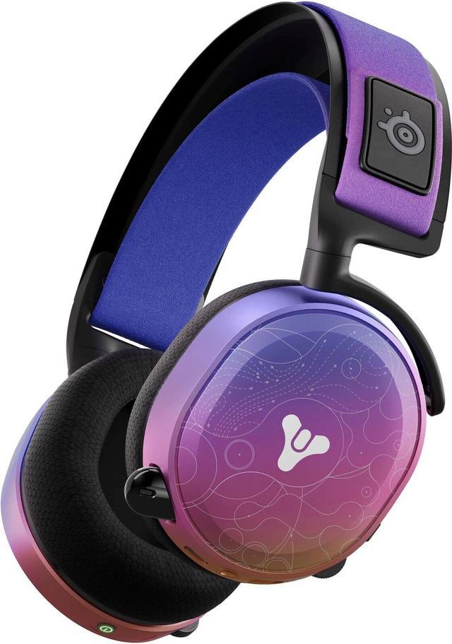 STEELSERIES ARCTIS 7+ WIRELESS GAMING HEADSET DESTINY 2: LIGHTFALL EDITION  FOR PC, PS4/5, MAC, MOBILE, SWITCH - COSMIC PURPLE (61477) 