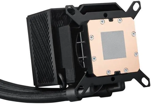 Alt view image 4 of 5 - ASUS ROG RYUJIN III 360 All-in-one Liquid CPU Cooler With 3.5 LCD, Asetek 8th Gen Pump, Pump Embedded Fan and 3x Noctua 2000 PWM 120mm Radiator Fans