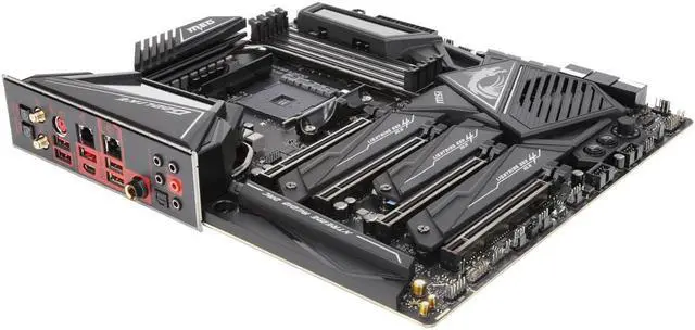 Alt view image 5 of 5 - MSI MEG X570 GODLIKE Gaming Motherboard AMD AM4 SATA 6Gb/s M.2 USB 3.2 Wi-Fi 6 Extended-ATX