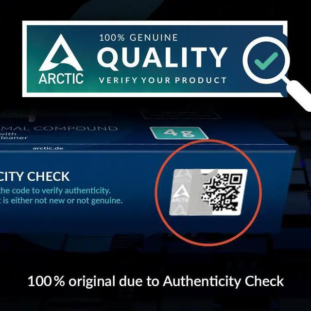 Alt view image 3 of 5 - ARCTIC MX-6 (4 g, incl. 6 MX Cleaner) Ultimate Performance Thermal Paste for CPU