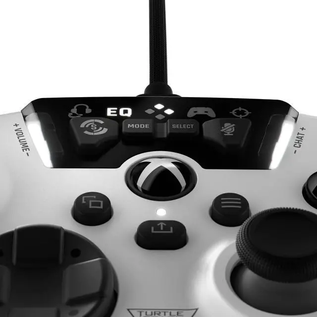 Alt view image 5 of 5 - Turtle Beach Recon Wired Gaming Controller for Xbox Series X|S, Xbox One & PC - White