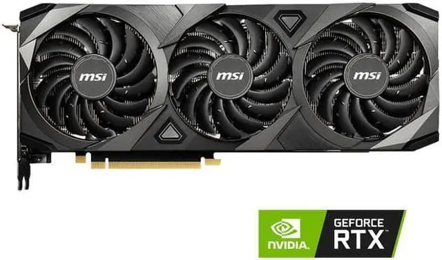 Alt view image 3 of 7 - MSI Ventus GeForce RTX 3080 10GB GDDR6X PCI Express 4.0 Video Card RTX 3080 VENTUS 3X PLUS 10G OC LHR