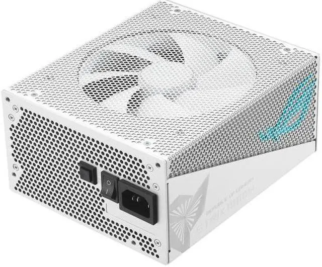 Alt view image 4 of 7 - ASUS ROG STRIX 1000W Gold Aura Snow Edition, 80+ Gold Certification Full Modular, Compatible with PCIe Gen 5.0 and ATX 3.0, Support Aura Sync, Axial-tech Fan, ATX 3.0 Power Supply, White PSU