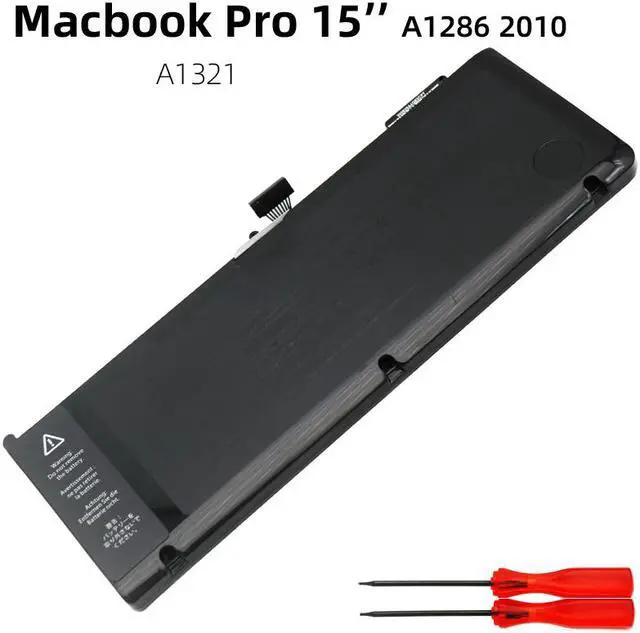 Main image of A1321 Battery For Apple Macbook Pro 15" A1286 MC118LL/A Mid 2009 2010 77.5Wh