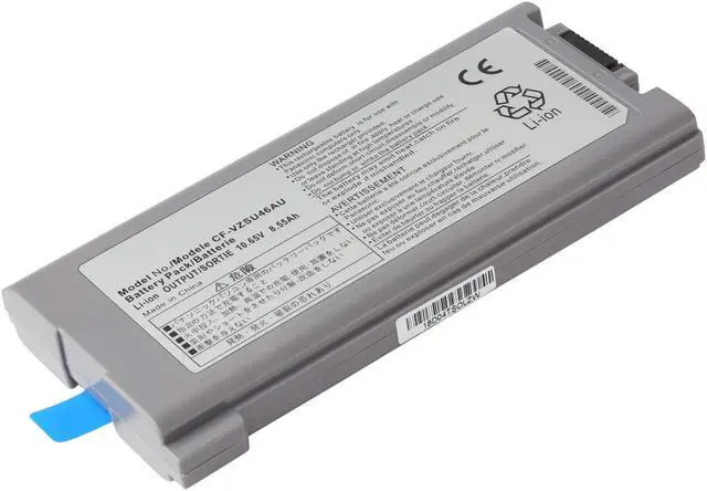 Alt view image 2 of 6 - Laptop Battery 4cell Replacement for Panasonic Toughbook Cf-30 Cf-31 Cf-53 CF-VZSU46 CF-VZSU46S CF-VZSU46U CF-VZSU46R CF-VZSU46AU CF-VZSU71U CF-VZSU72U 10.65V 8.55Ah
