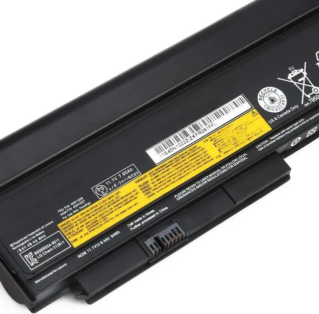 Alt view image 4 of 4 - 42T4899 42T4900 42T4942 42T4872 42T4865 42T4866 Replacement Laptop Battery for Lenovo Thinkpad X230 X230I X220 X220I X220S 45N1029 45N1028 45N1172 45N1022 44++ 11.1V 94Wh