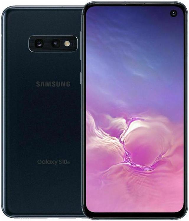 Alt view image 2 of 5 - Samsung Galaxy S10e 128GB Prism Black - Verizon Unlocked