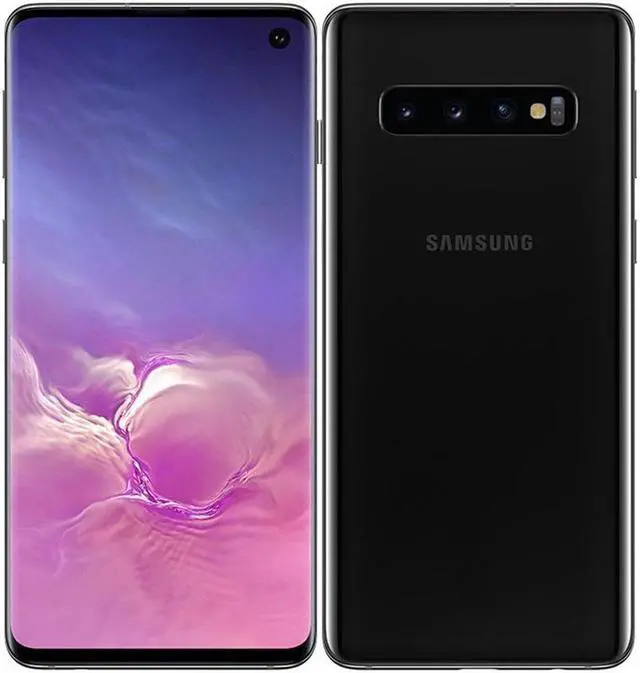 Main image of Samsung Galaxy S10 128GB - GSM Unlocked - Prism Black
