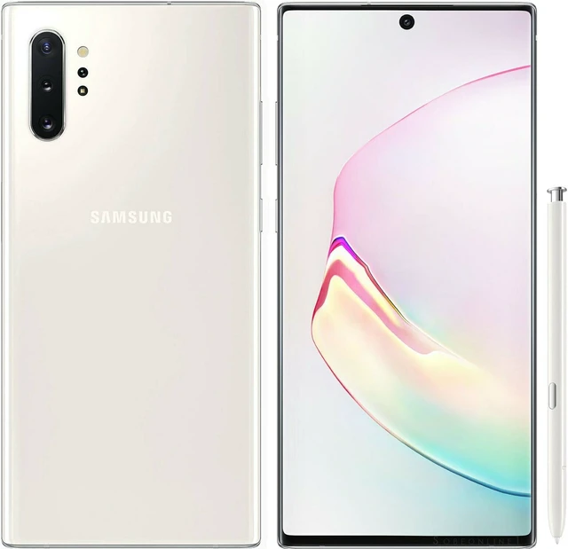 Alt view image 3 of 3 - Samsung Galaxy Note 10+ 256GB Verizon Unlocked (Aura White)