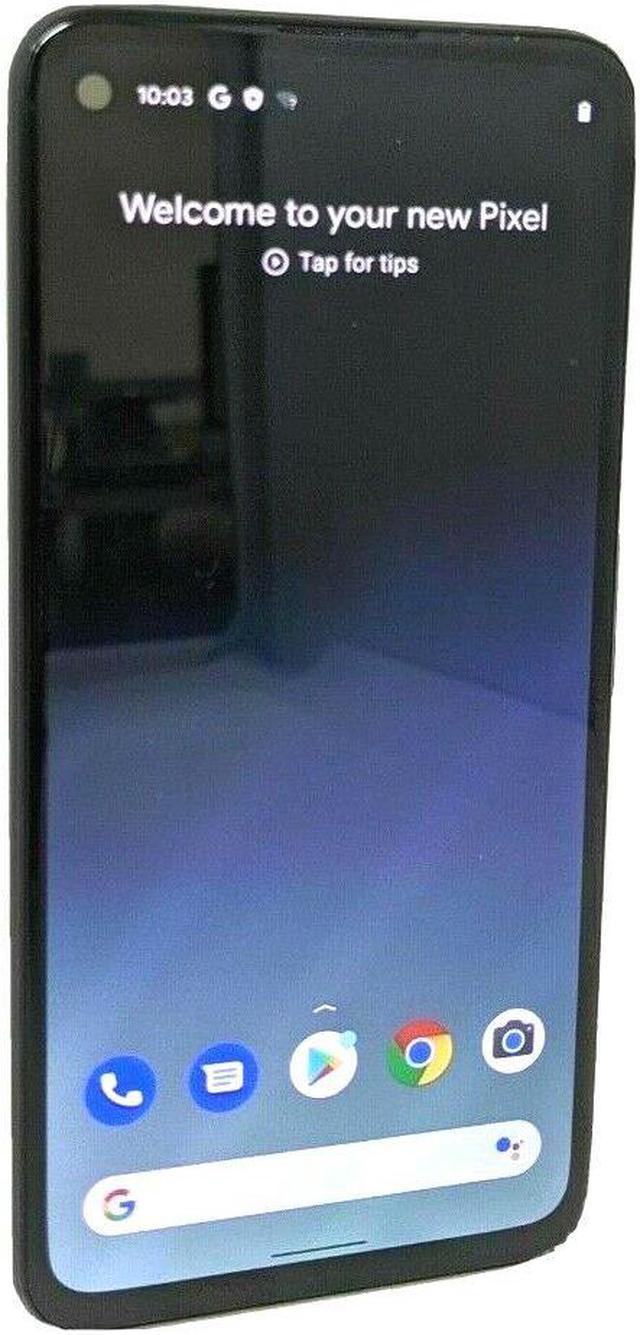 Refurbished: Google Pixel 4a (G025J) 128GB Black GSM Smartphone