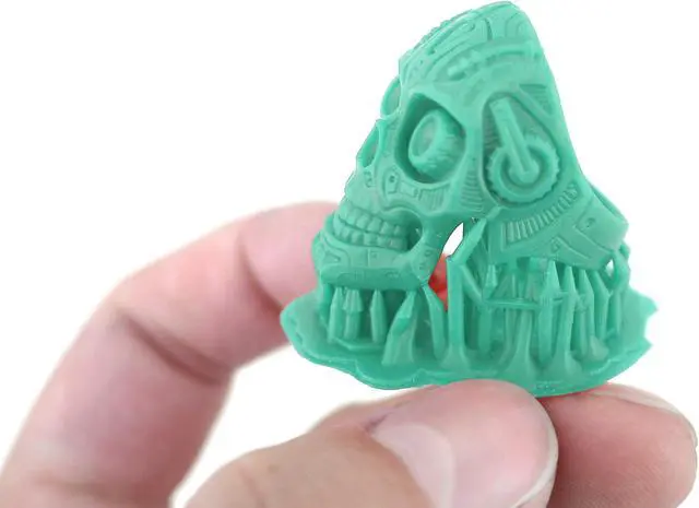 Alt view image 5 of 7 - PHROZEN 3D Printer Rapid Aqua Green Resin, 405nm UV-Curing Photopolymer Resin for Low Shrinkage, High Precision Printing, Low Odor, Non-Brittle, Non Toxic, Easy to Print, and Fast Printing (1KG)