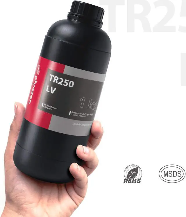 Alt view image 4 of 7 - Phrozen Functional Resin - TR250LV High Temp Resin, 1KG