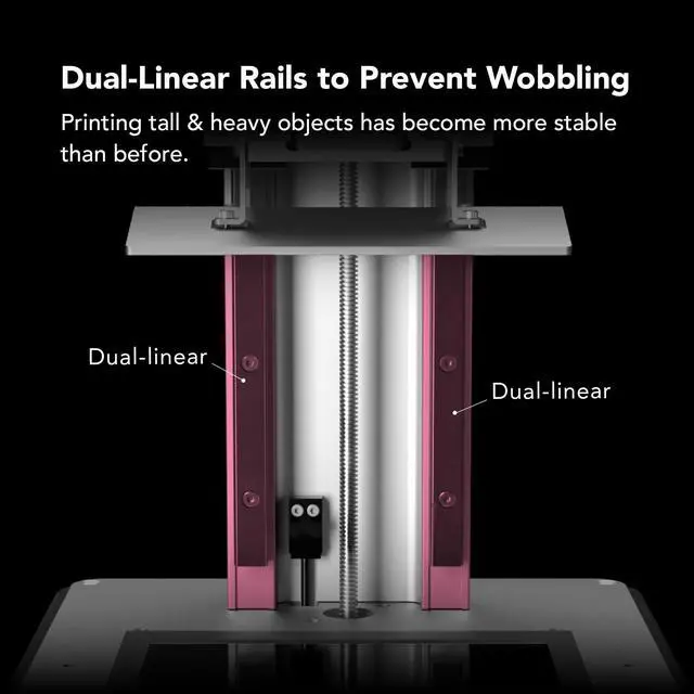 Alt view image 5 of 7 - Phrozen Sonic Mini 8K LCD Resin 3D Printer, Highest Resolution of 22 Micrometer, 1152 ppi, 7.1 Mono LCD Screen,L16.5 x W7.2 x H18 cm Printing Volume