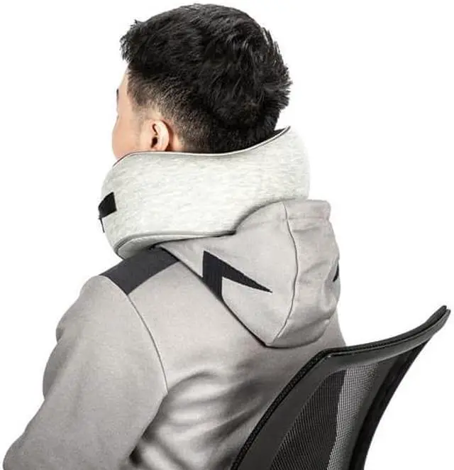 Alt view image 5 of 7 - Arc Neck Pillow Buckle Gray