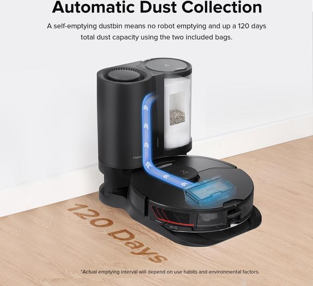 Refurbished: Roborock S7MaxV Plus Robot Vacuum and Sonic Mop with