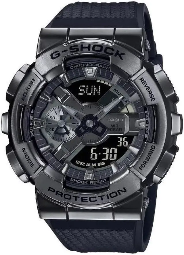 Main image of CASIO G-SHOCK ANALOG-DIGITAL 110 SERIES GM-110BB-1A
