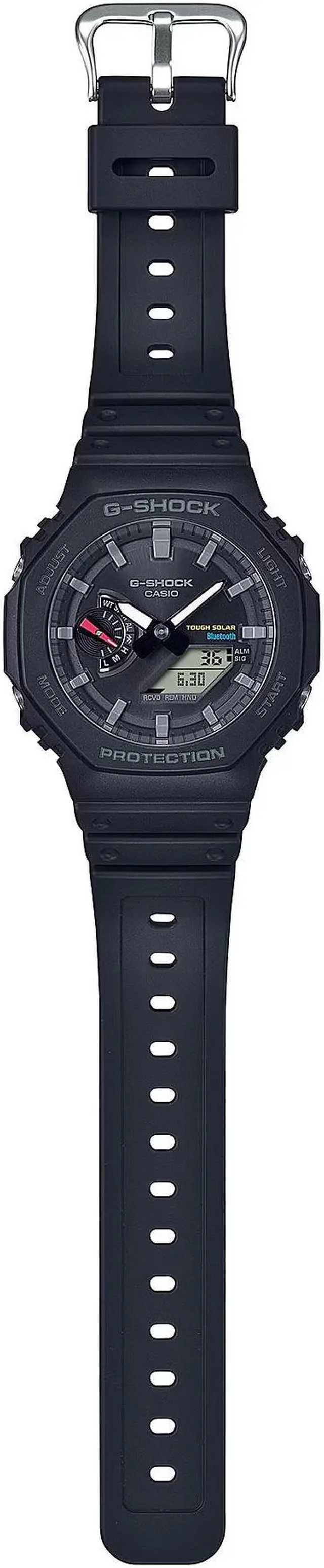 Alt view image 2 of 12 - G-Shock GAB2100-1A Bluetooth Solar GAB2100 Series, Black