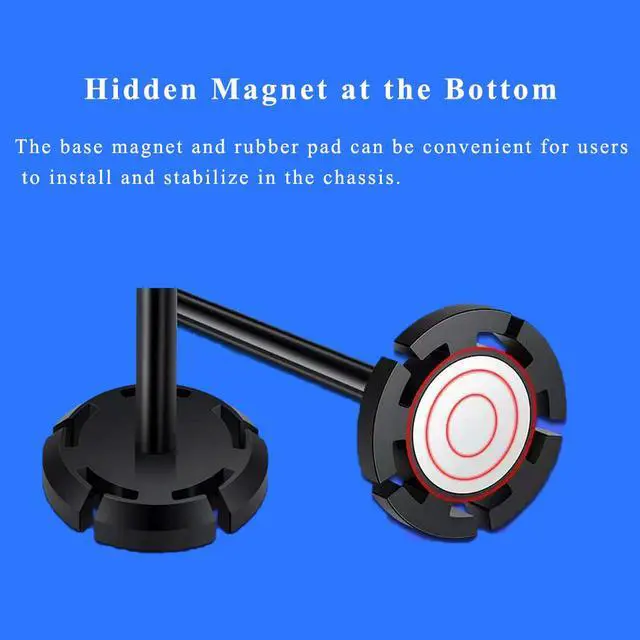 Alt view image 3 of 7 - Aimeixin Desktop PC Graphics Card GPU Brace Support,Video Card Sag Holder,Aluminum Anodized Aerospace Bracket