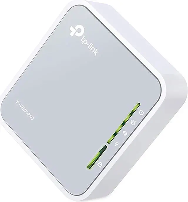 Alt view image 2 of 5 - TP-Link AC750 Wireless Portable Nano Travel Router(TL-WR902AC) - Support Multiple Modes, WiFi Router/Hotspot/Bridge/Range Extender/Access Point/Client Modes, Dual Band WiFi, 1 USB 2.0 Port