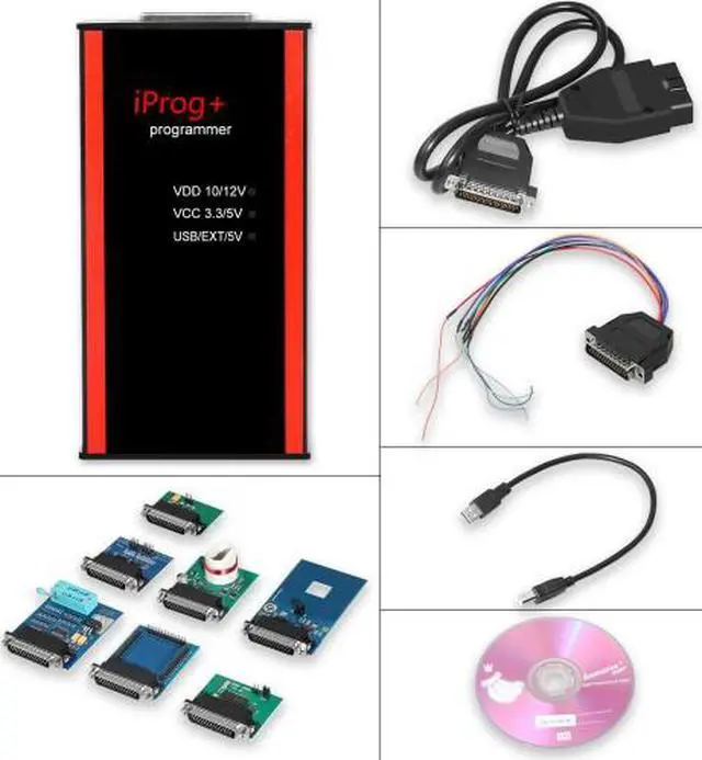 Alt view image 4 of 4 - V85 Iprog+ Pro Programmer Support IMMO + Mileage Correction + Airbag Reset