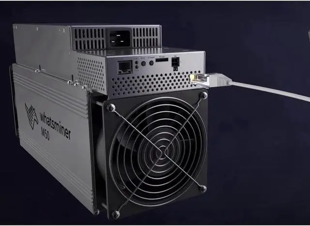 Alt view image 4 of 6 - Whatsminer M50 Serials M50 achieve 114 TH/s at 29 J/T With PSU
