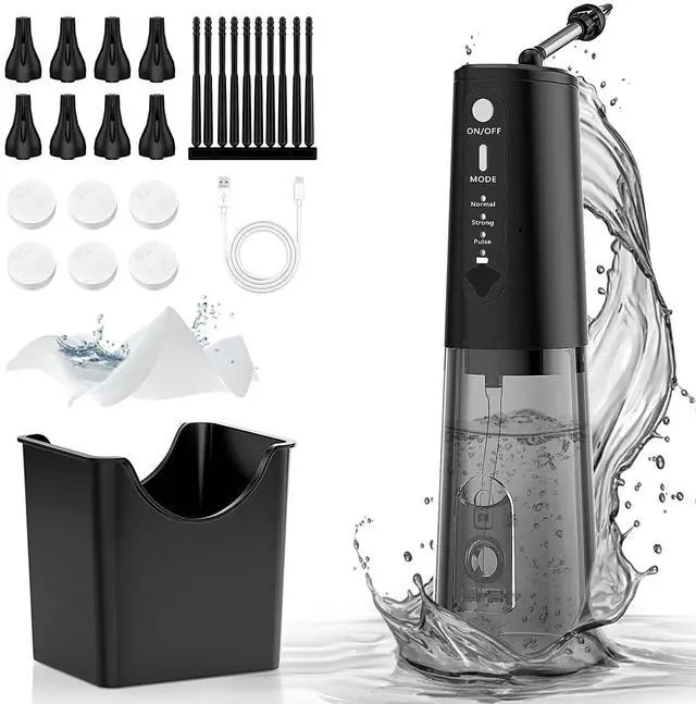 Main image of DOTSOG Electric Ear Wax Removal Kit with 8 Tips, 3 Pressure Levels & Sticky Ear Sticks - Rechargeable Ear Cleaning System, Sticky Ear Stick 10PCS + Compressed Towel 6PCS