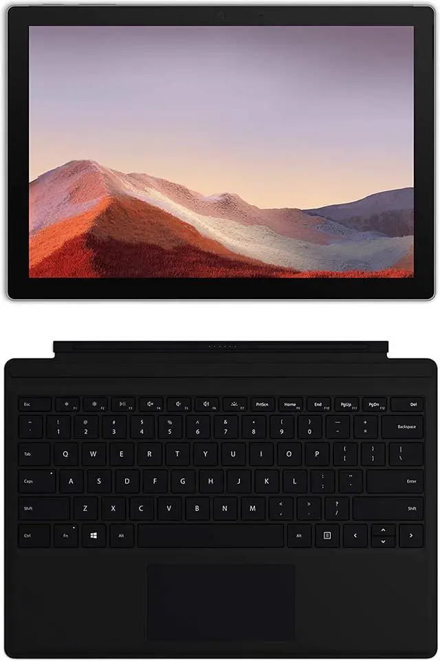 Alt view image 3 of 3 - Microsoft Surface Pro 7 1866 Touchscreen Intel Core i5-1035G4 1.10GHz, RAM 8 GB, 128 GB SSD, GPU: Intel Iris Plus Graphics